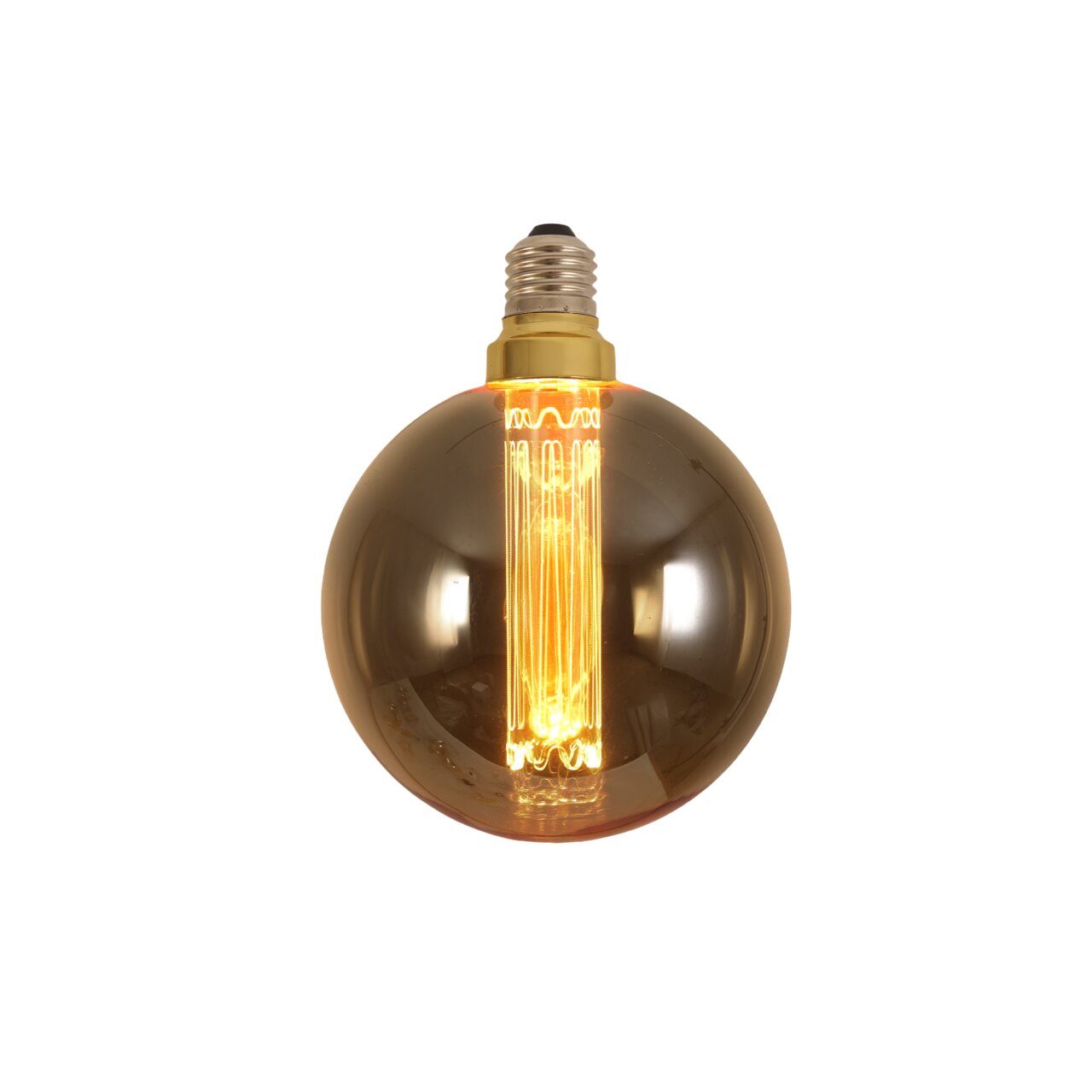 LED žarnica E27 3W AMBER - ZLATO STEKLO
