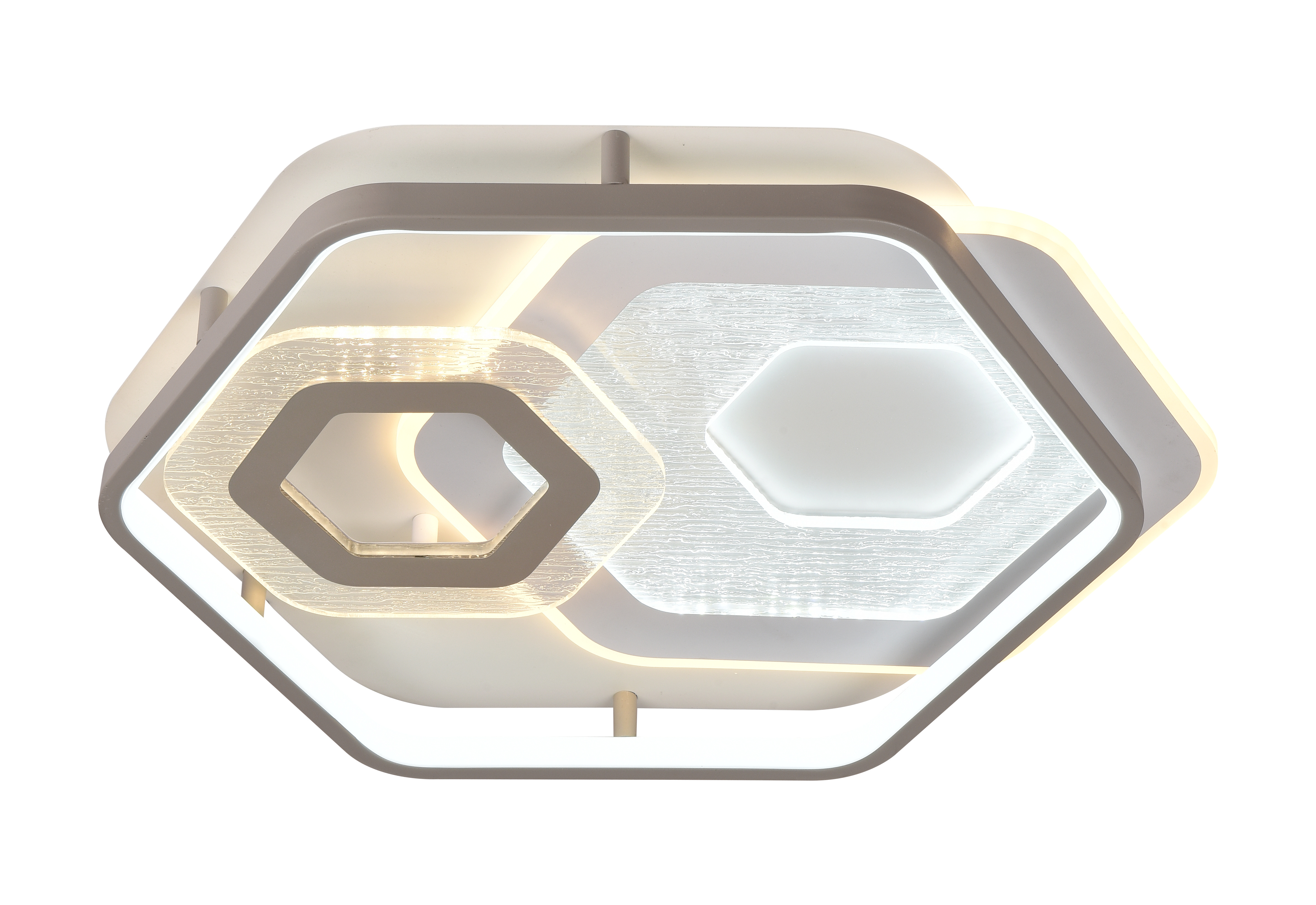 Plafonieră LED 84W 3CCT Dimabilă cu Telecomandă Optonica Ф480mm