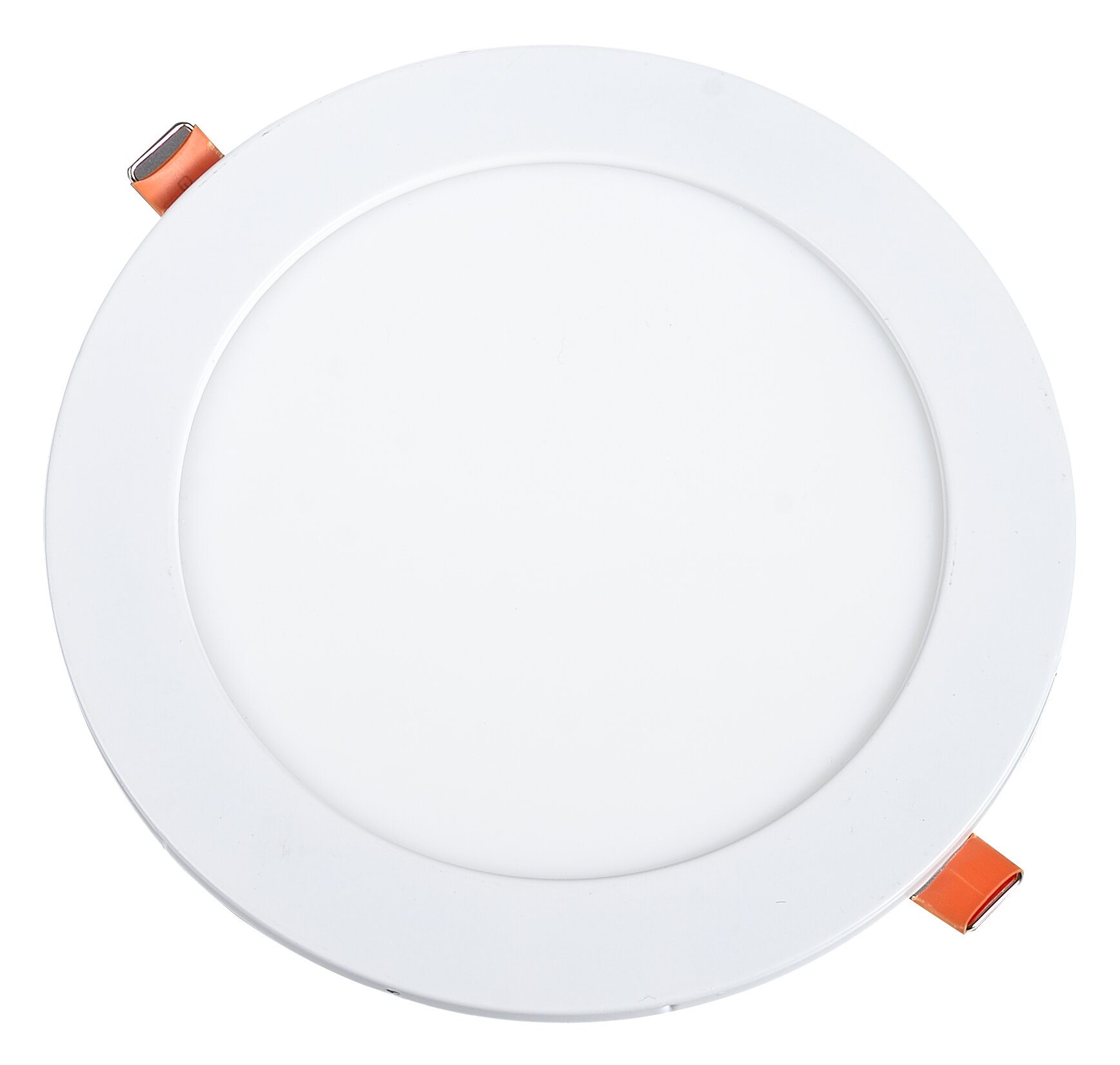 12W LED vgrajen tanek modul okrogel 3CCT bela