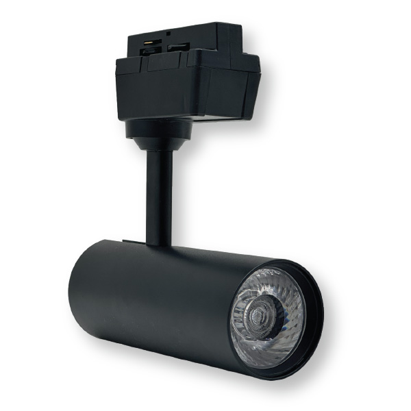 LED tračna svetilka 12W 220V Bridgelux COB čip črna ohišje
