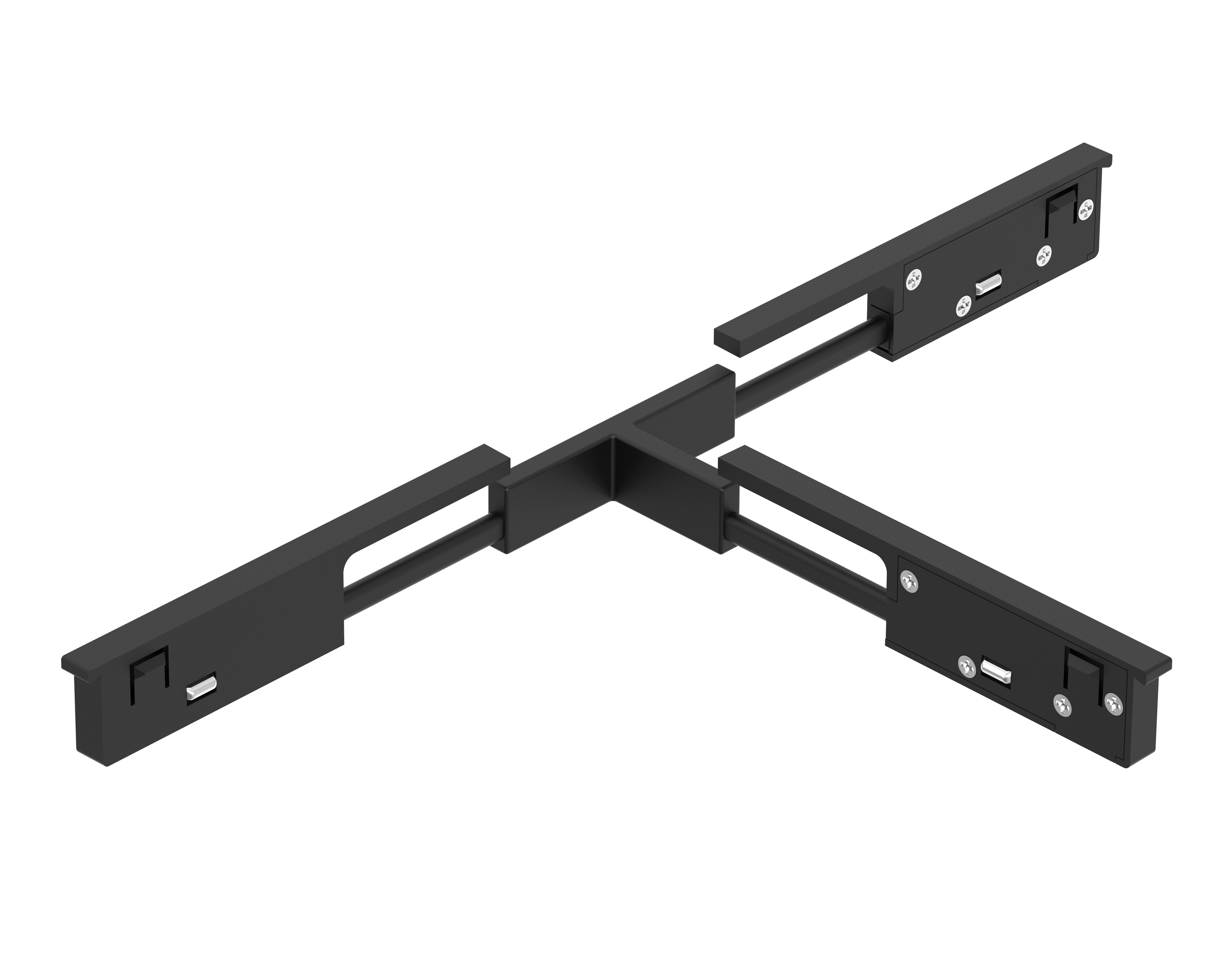 Modul Conductor Colț T-Track M05 Negru IP20 Optonica