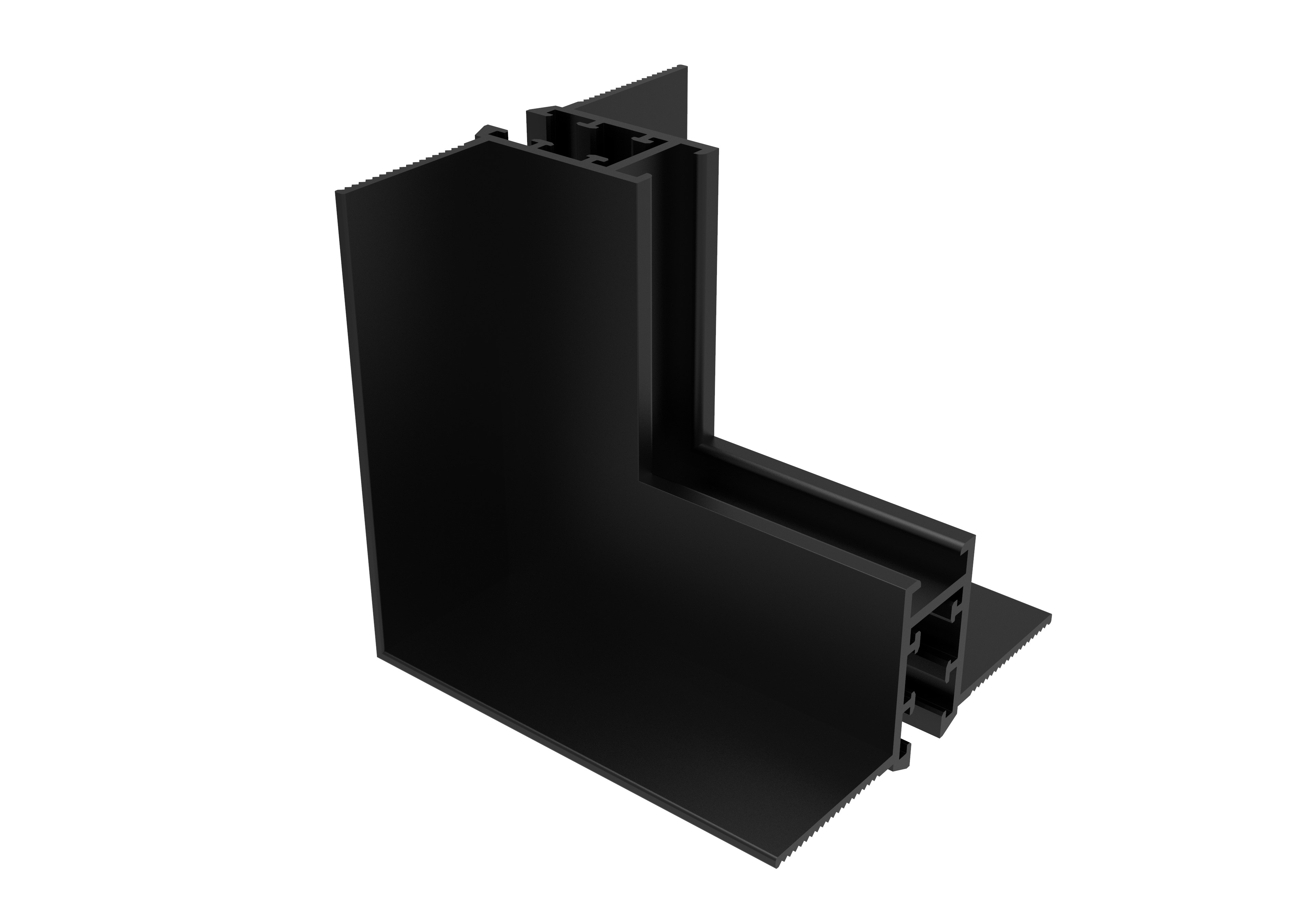 Conector Colț Vertical Exterior pentru Șină Magnetică M05-R