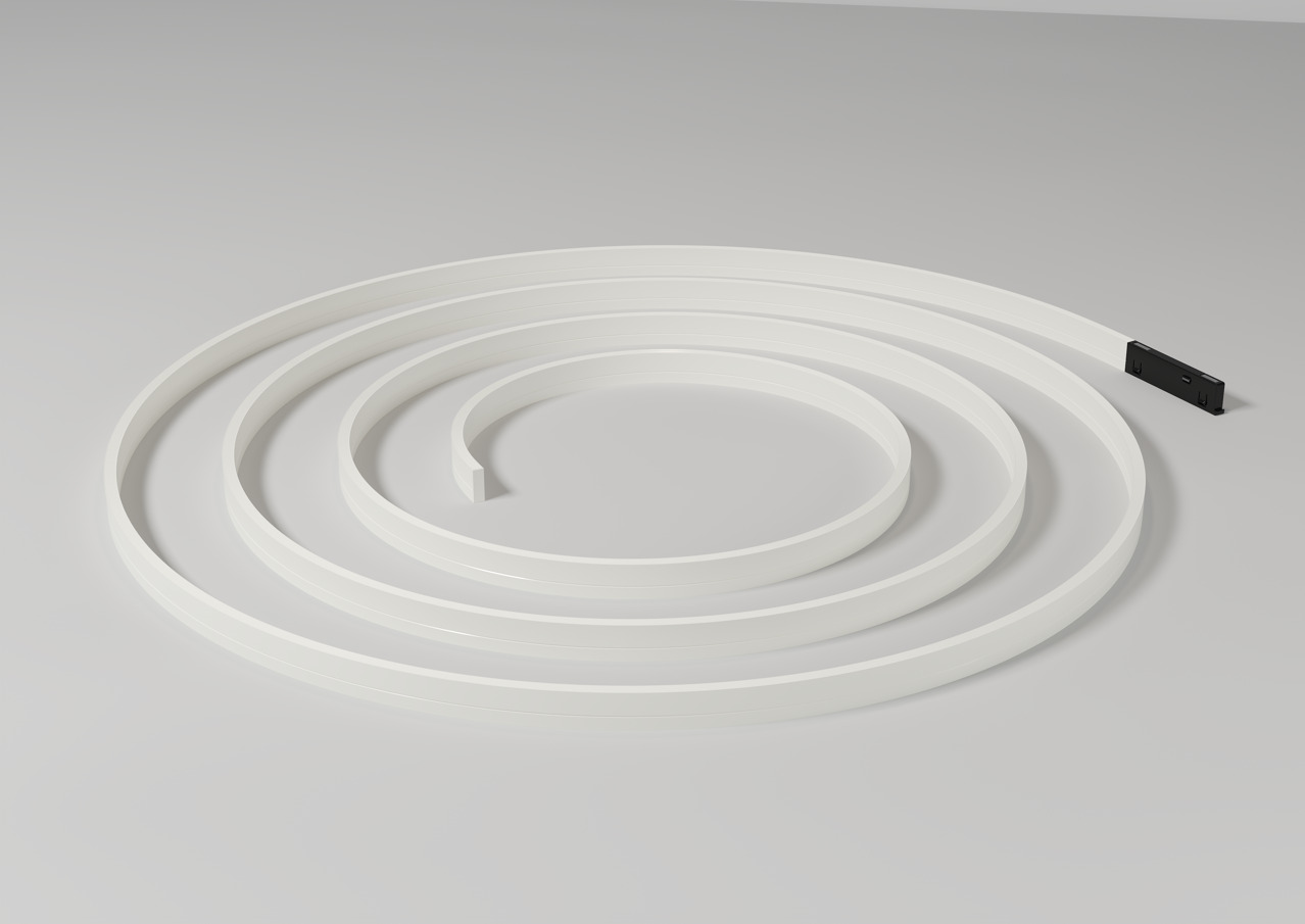 Bandă LED Neon Magnetică 12W 3000K Lumină Caldă Sistem M05 Optonica