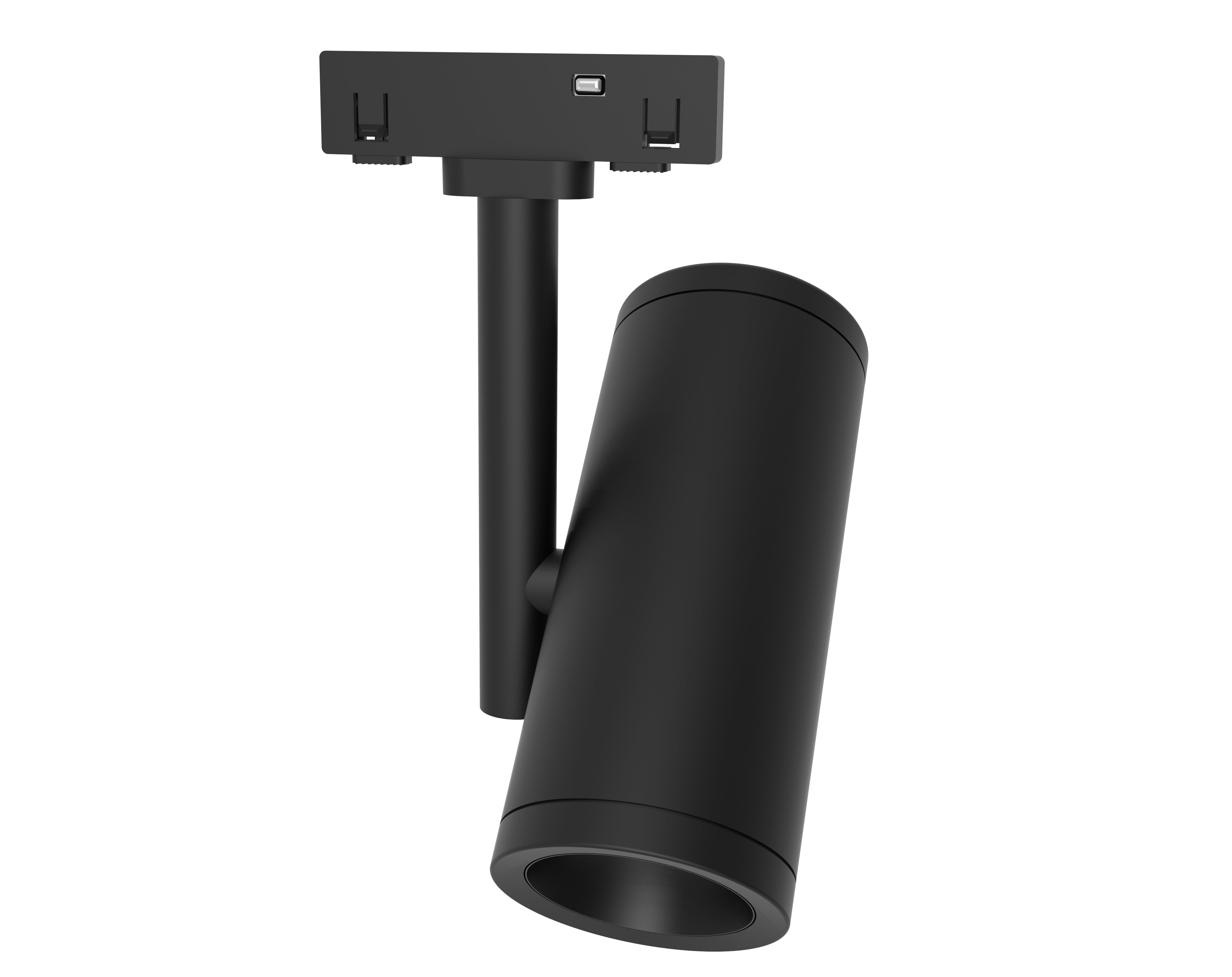 Spot LED Magnetic 7W 4000K 700lm Sistem 48V M05 Slim Negru Optonica