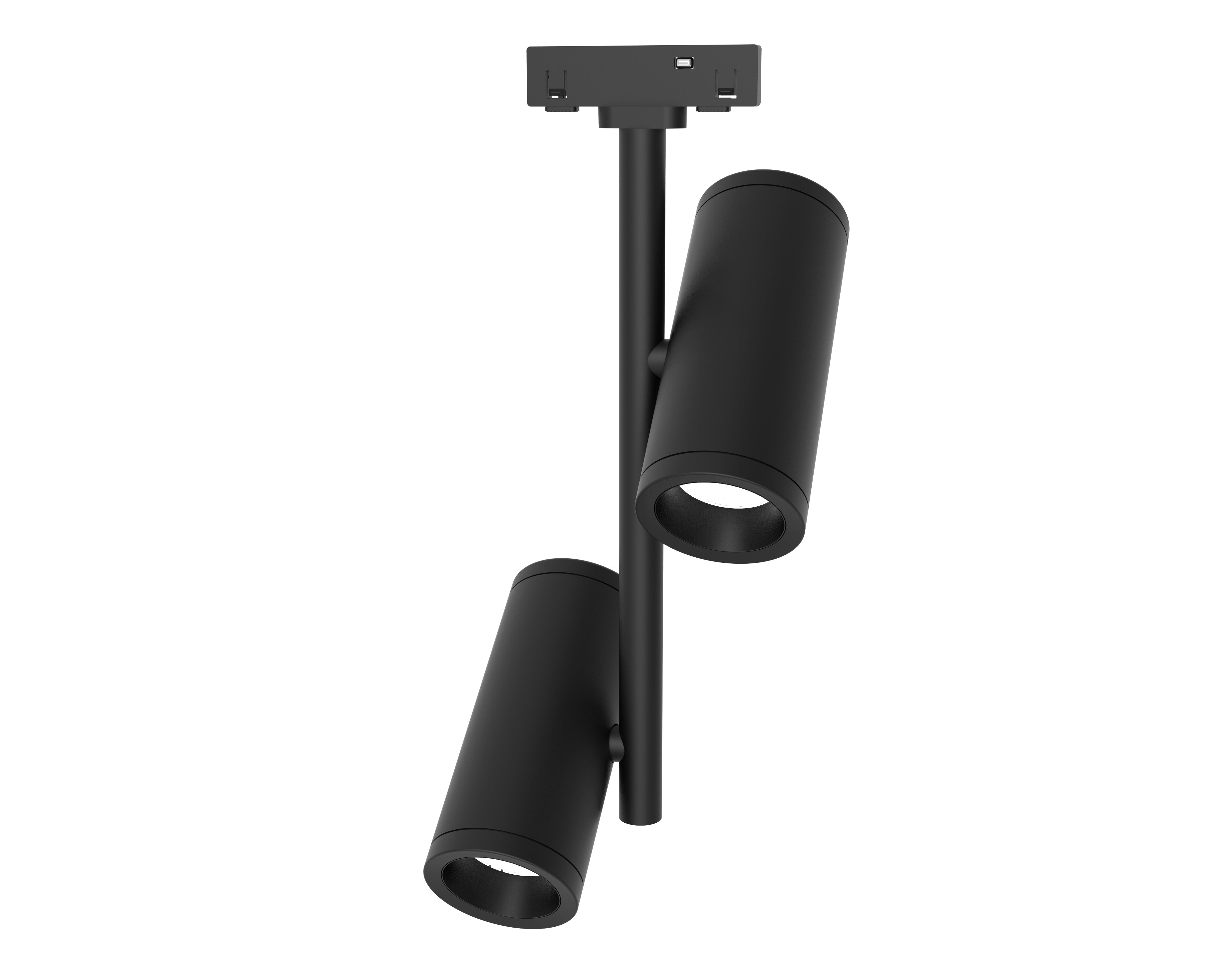 Spot LED Magnetic 2x7W 1400lm Lumină Neutră 4000K Sistem M05 Optonica