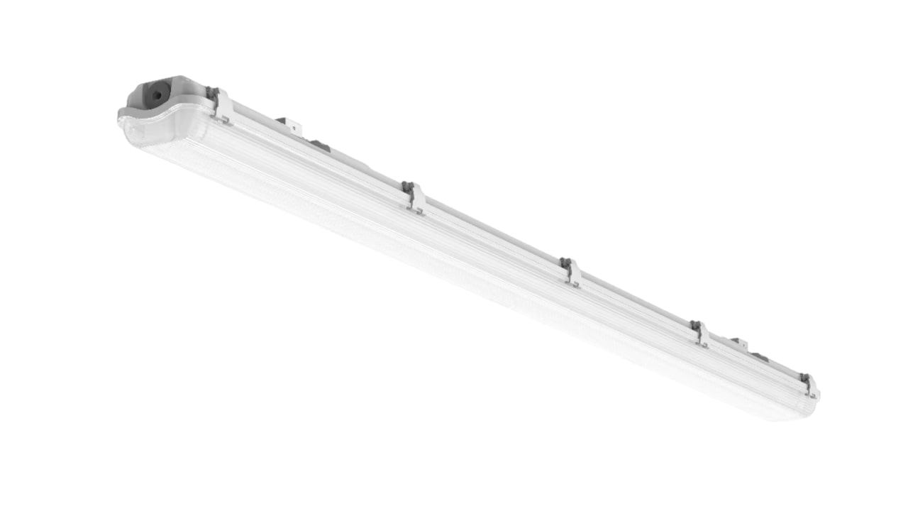 Osvetljevalna naprava za enostransko napajanje LED cevi T8 2x60cm IP65 s SS sponkami
