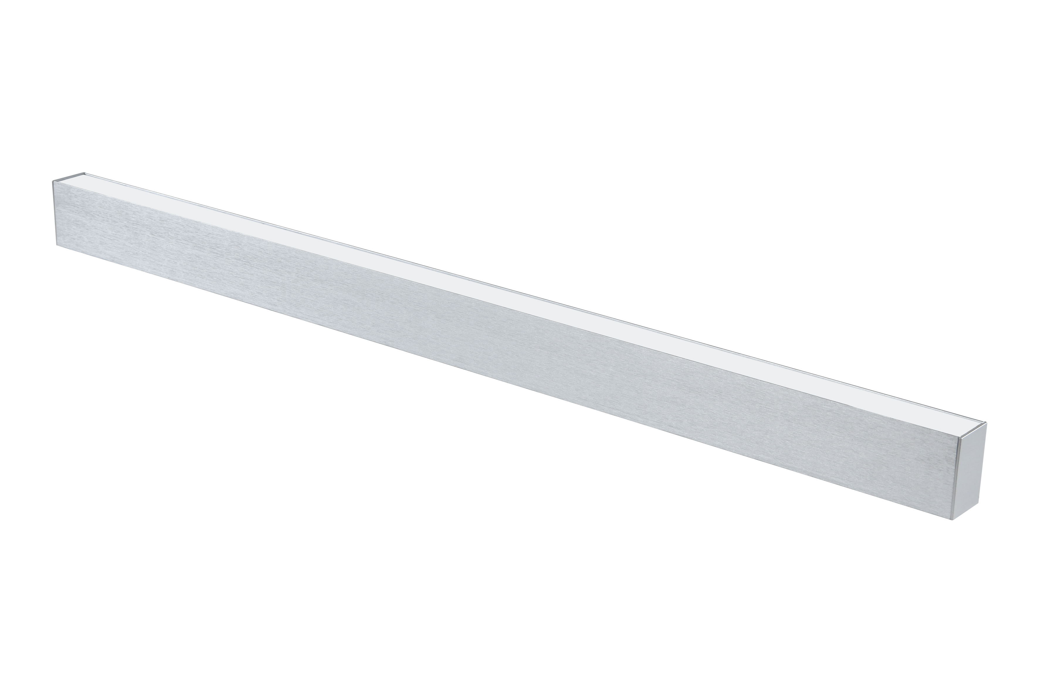 LED plastična linearna svetilka 38W 3CCT SREBRNA