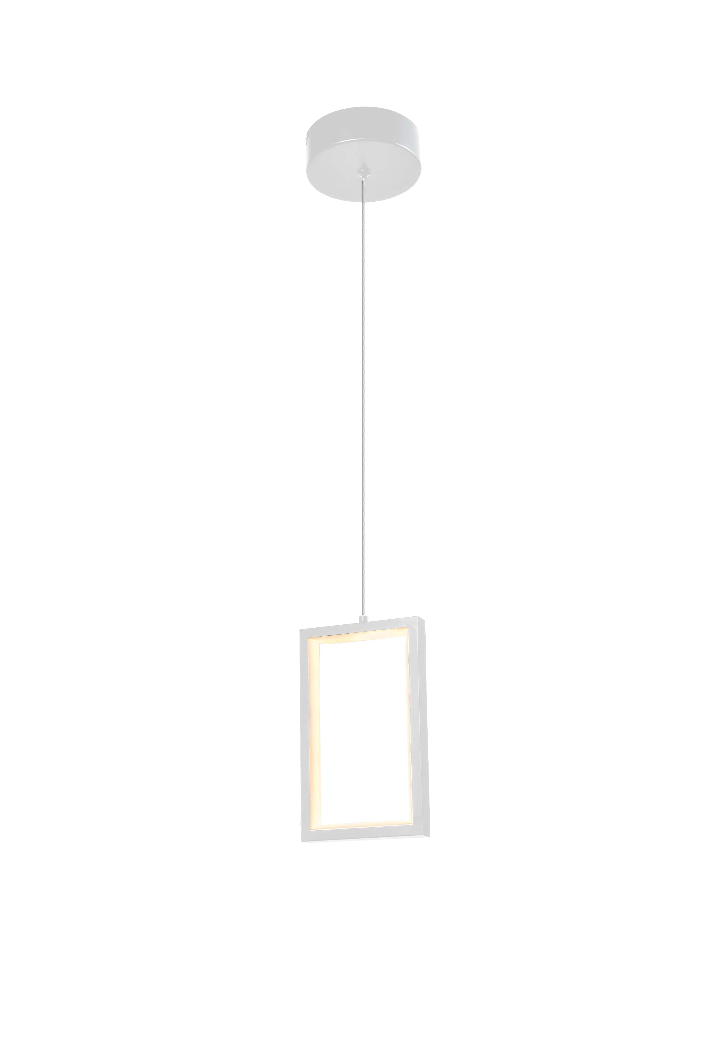 LED viseča svetilka 4W bela