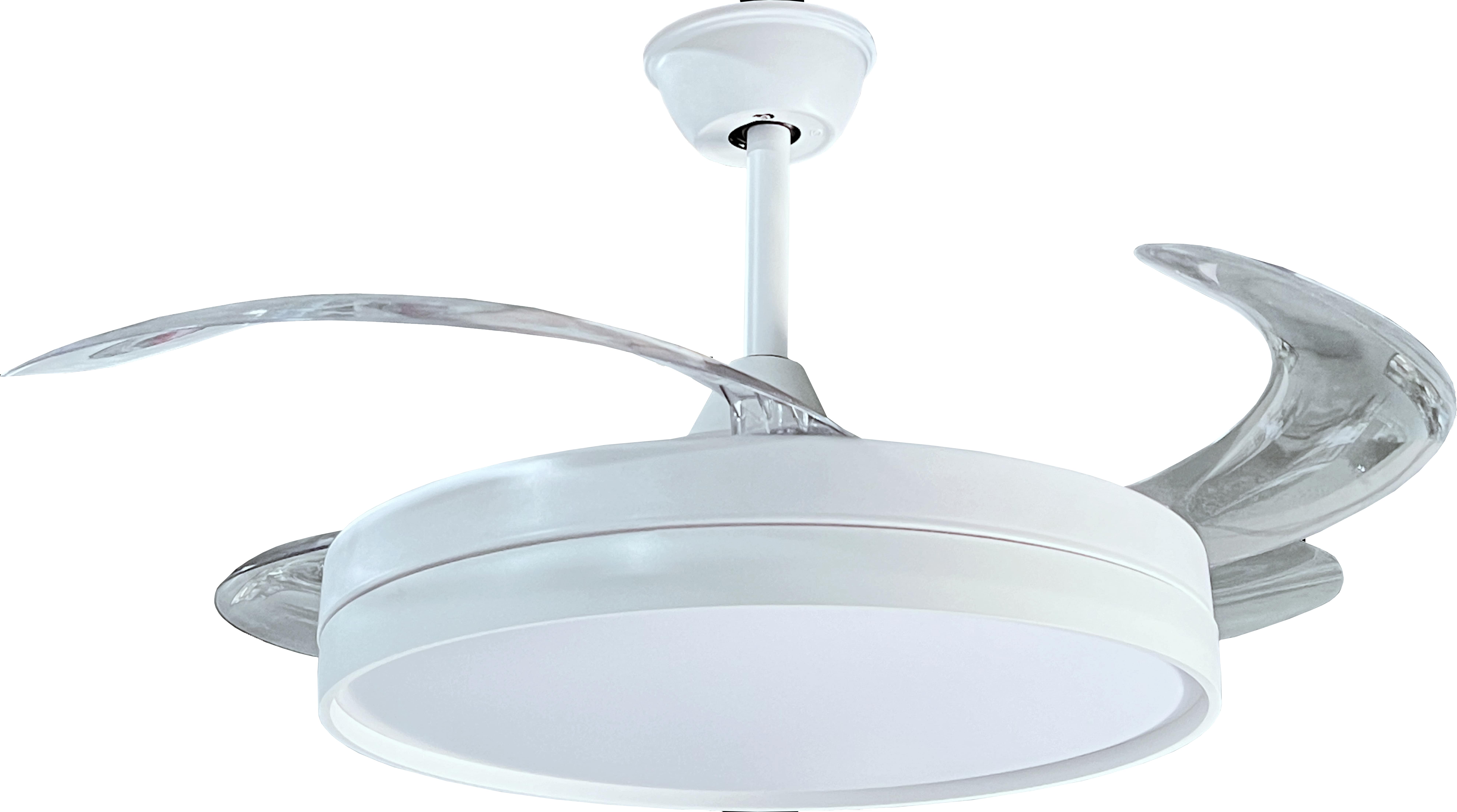 LED ventilator stropni 36W/3CCT bela + daljinski upravljalnik
