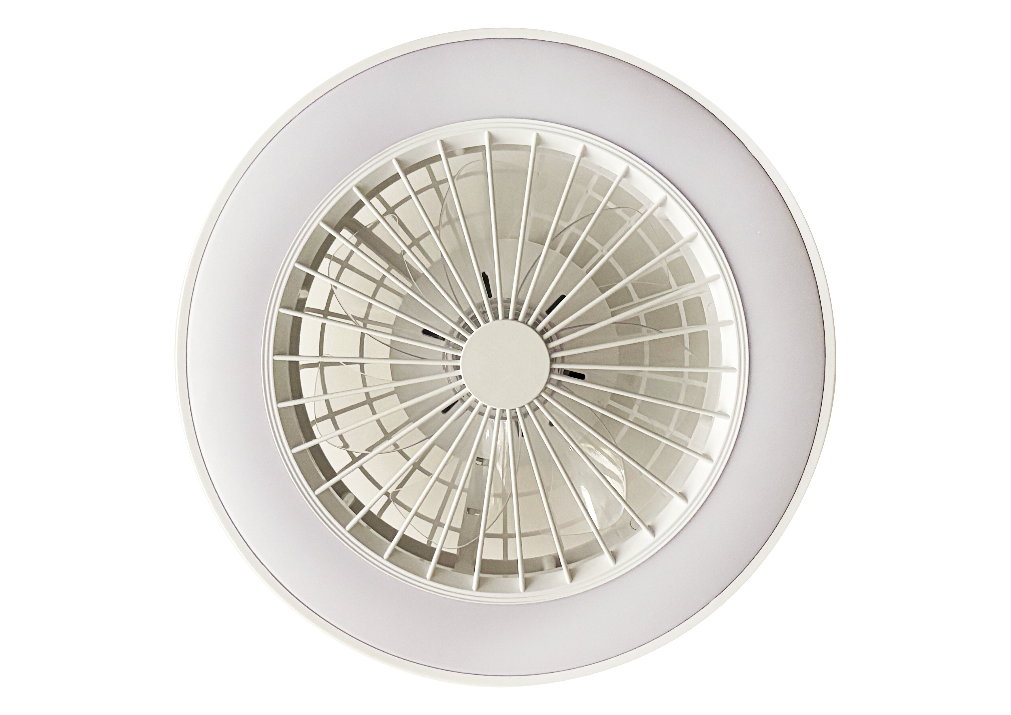 Ventilator de tavan cu iluminat LED 36W 3CCT telecomandă Optonica