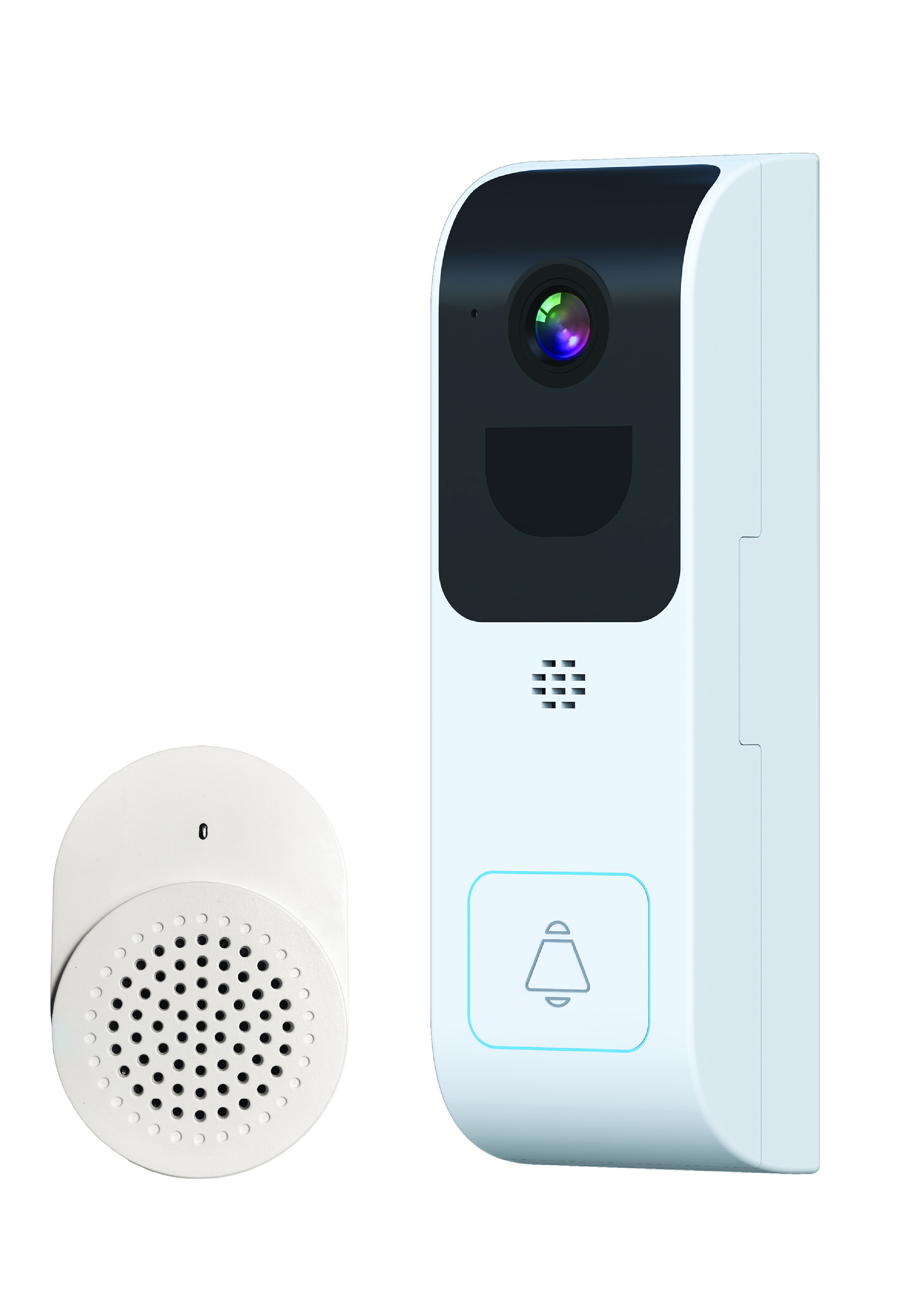 Sonerie Video Wi-Fi 4MP cu Baterie Optonica MA-A1, Full HD 1080P, IP65