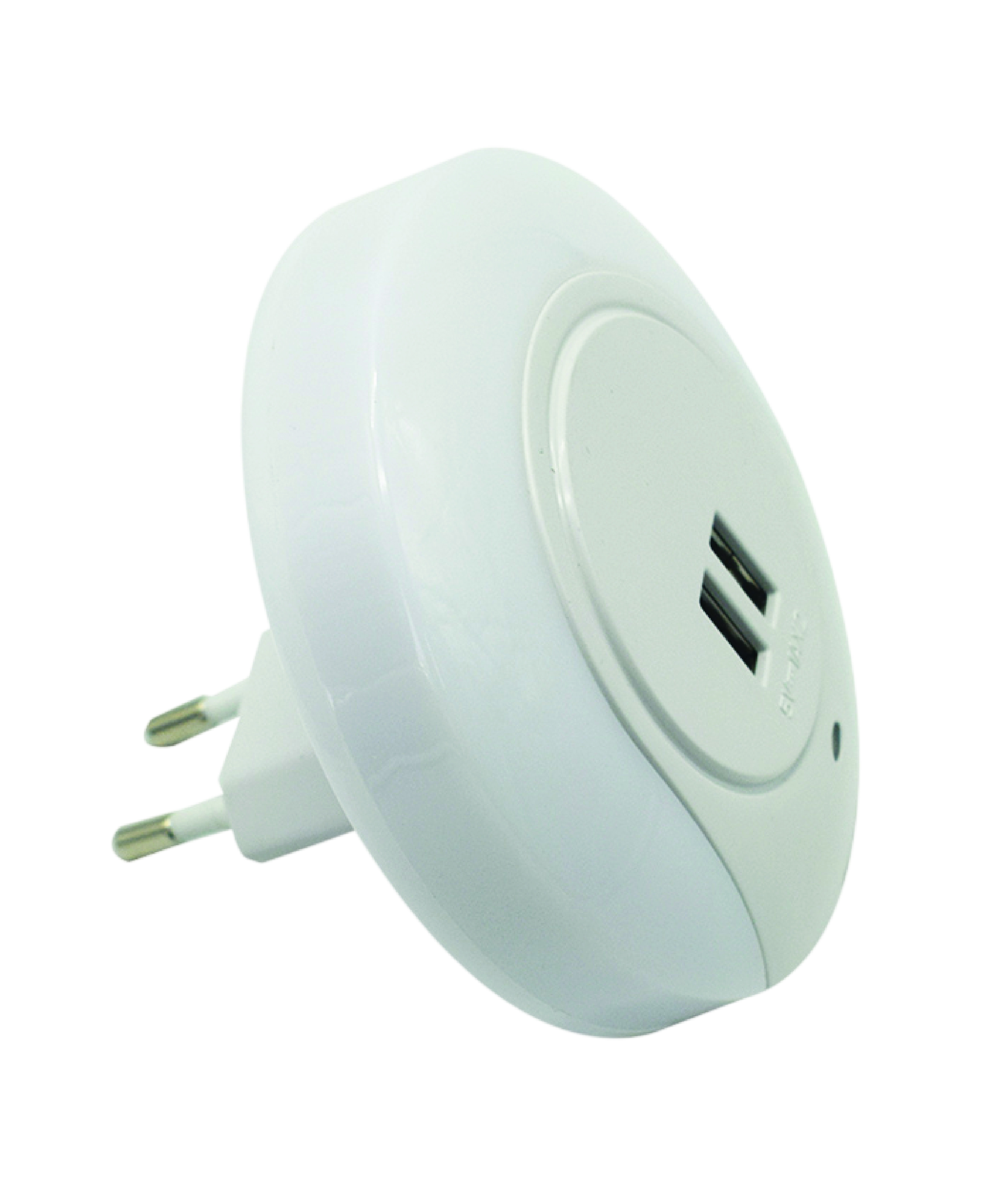 Otroška igrača nočna lučka s senzorjem svetlobe AUTO-ON/OFF 2xUSB 0.5W