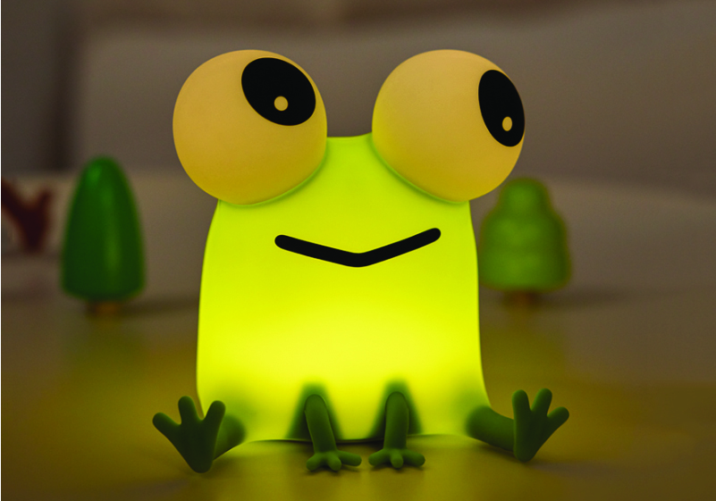 Lampă LED Jucărie Copii Broscuță Verde 2W 1200mAh Reîncărcabilă