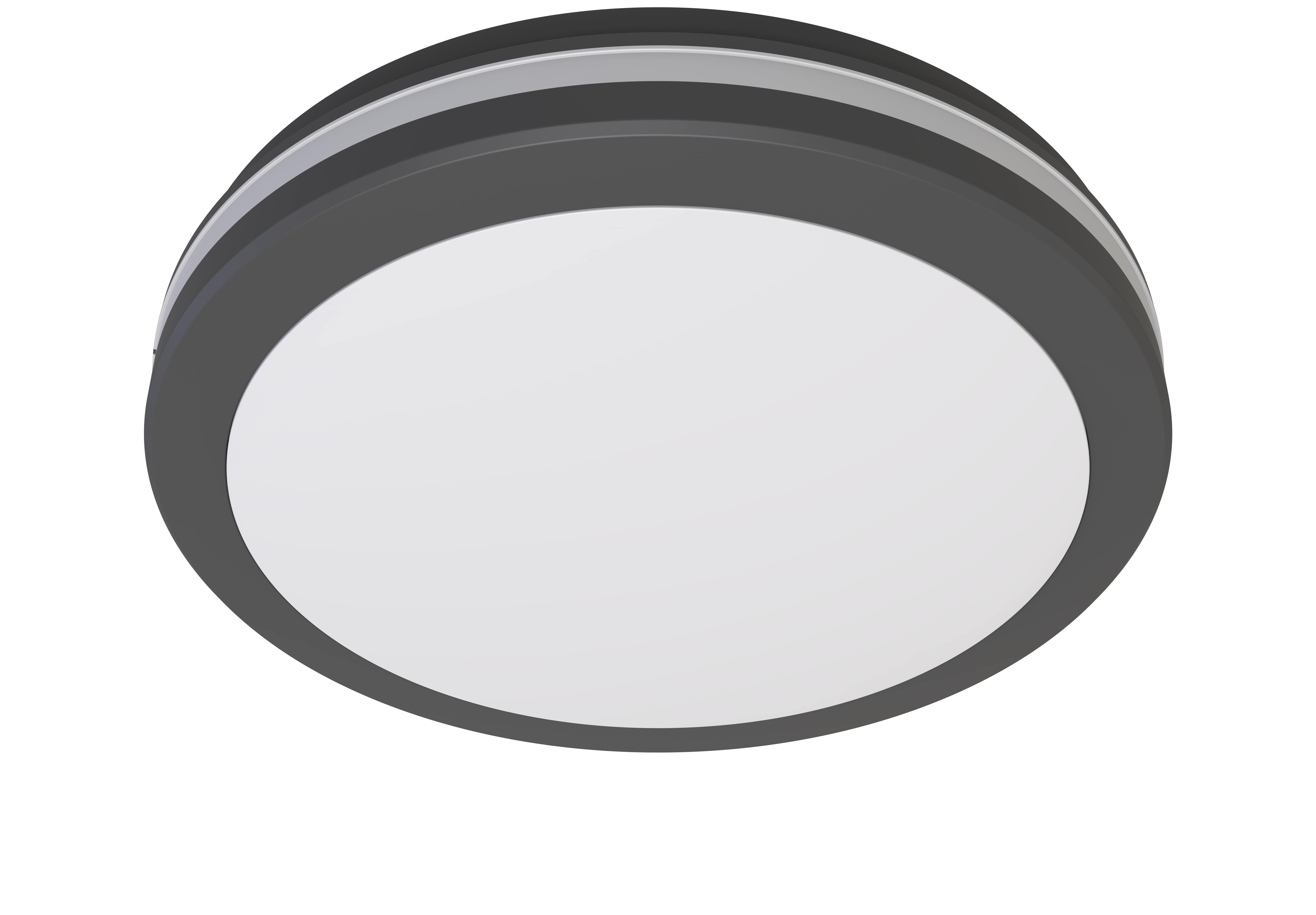 LED zunanji stropni svetilko črna 20W CCT IP65 - mikrovalovni senzor