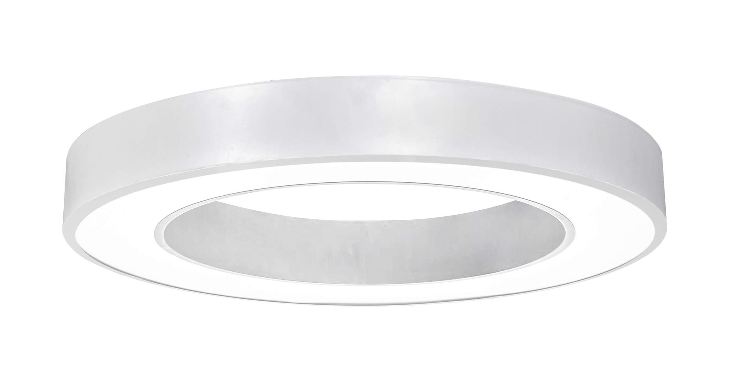 LED stropna svetilka okrogle oblike bela