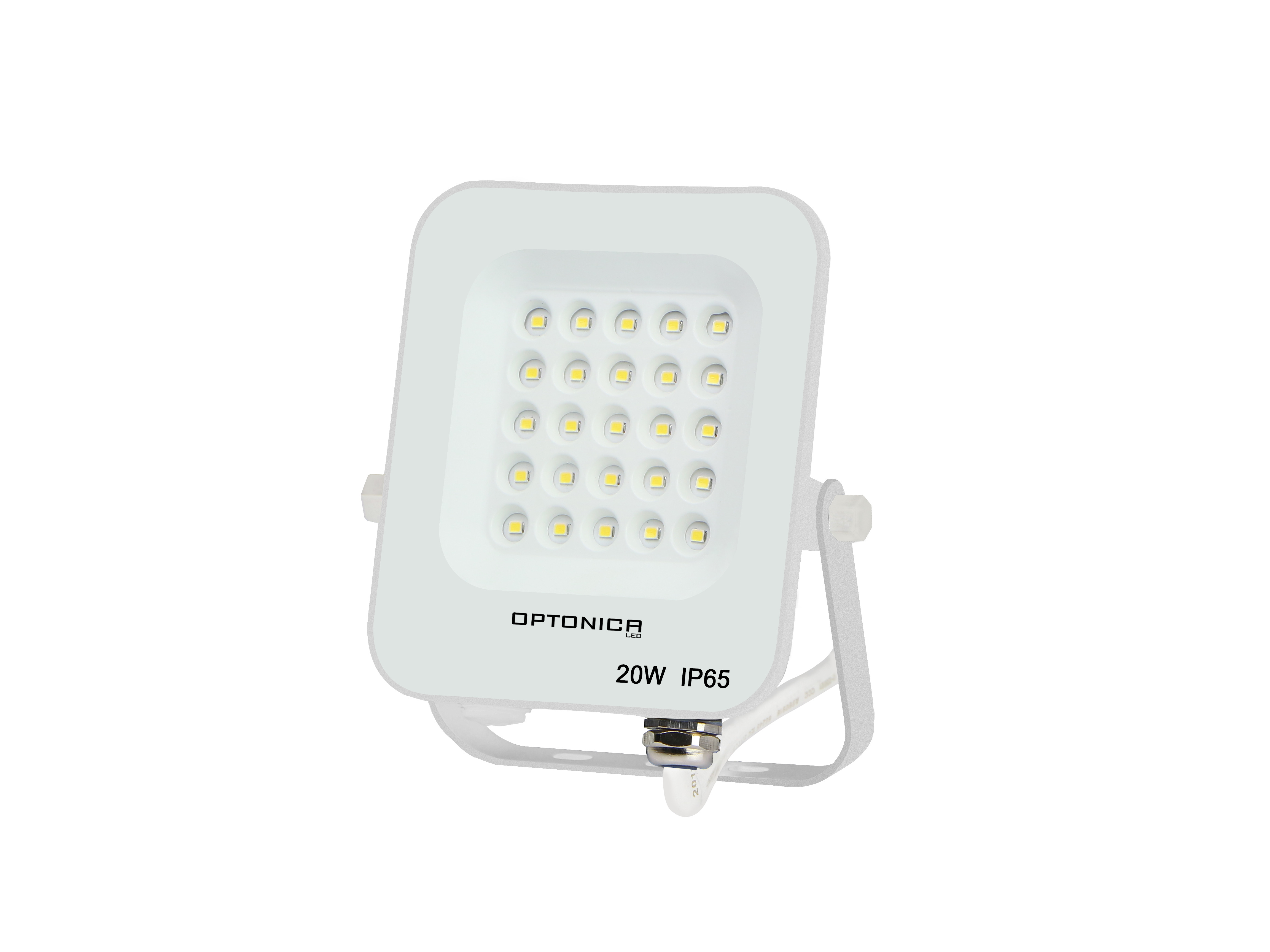 LED SMD reflektor bela ohišje IP65