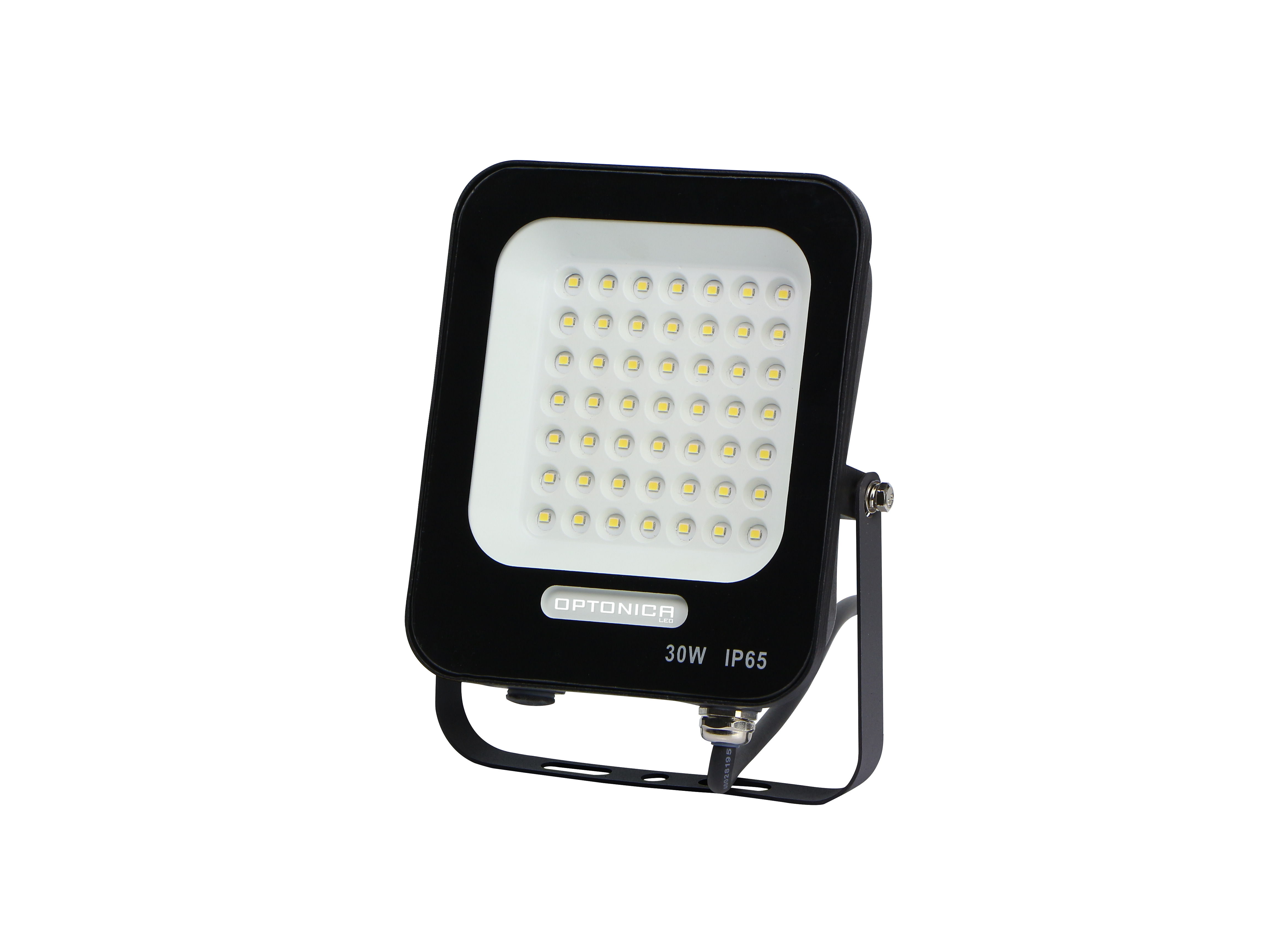 LED SMD reflektor črna ohišje IP65