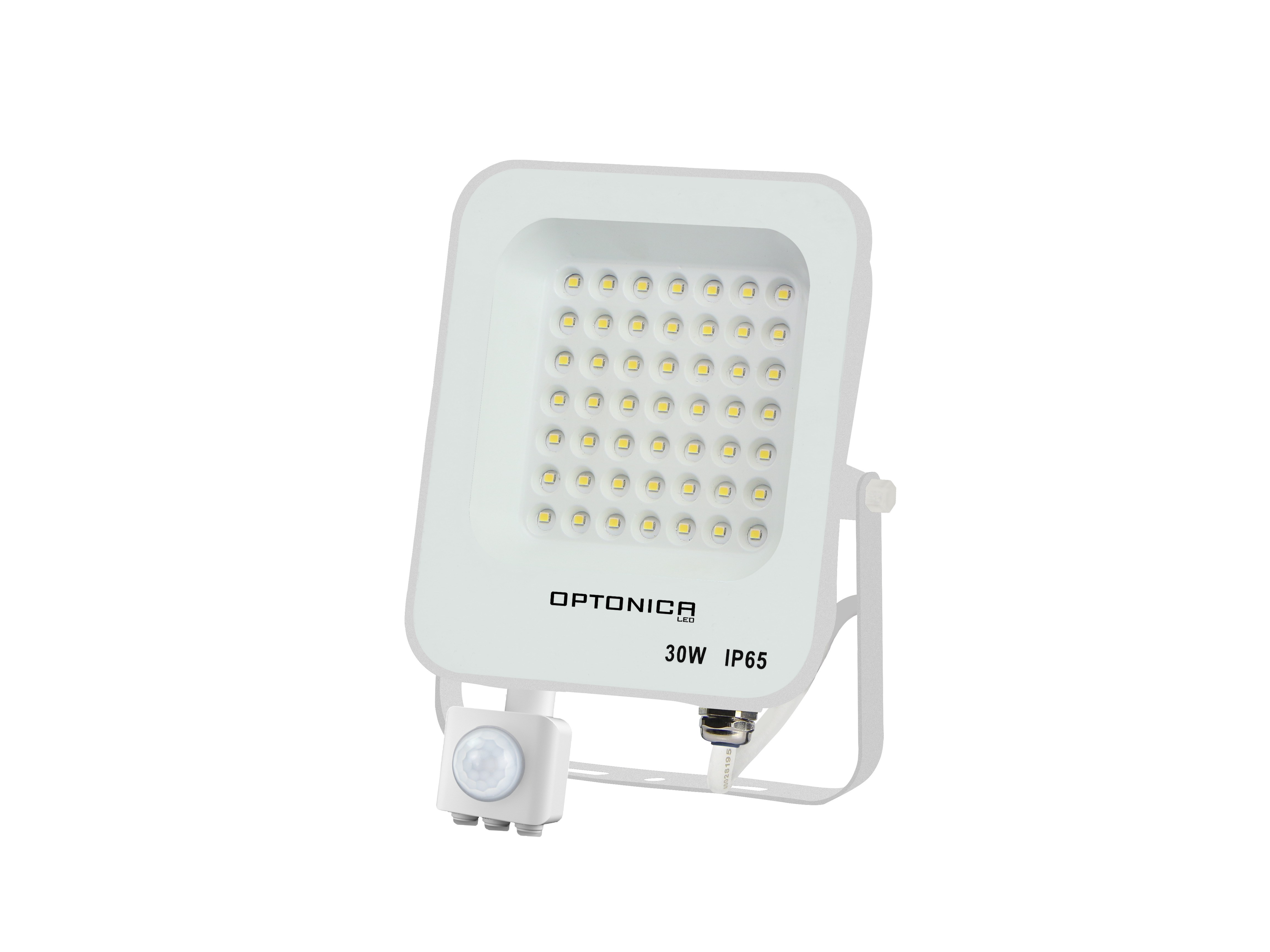 LED SMD reflektor bela ohišje IP65 s senzorjem