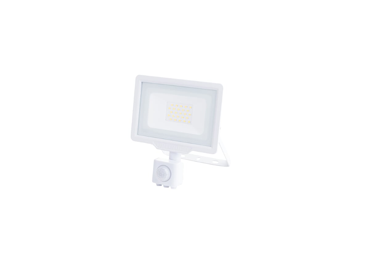 LED SMD reflektor bela mestna linija z PIR senzorjem