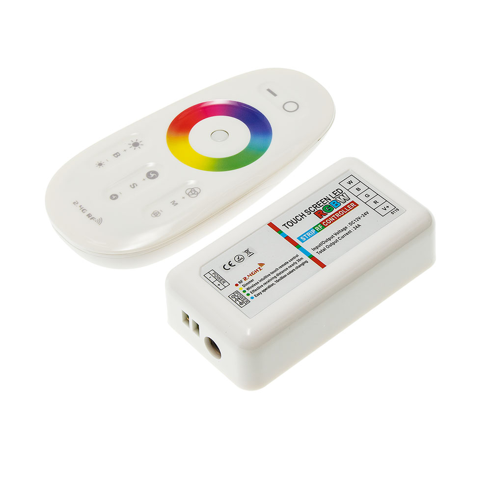 LED trak mini dotik daljinski upravljalnik RGBW bela