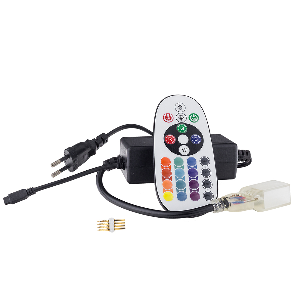 LED Flex Neon 0.5M napajalni kabel + RGB krmilnik