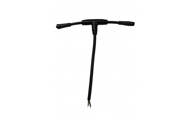 Conector T pentru Wall Washer LED Optonica OT1-A2 Negru