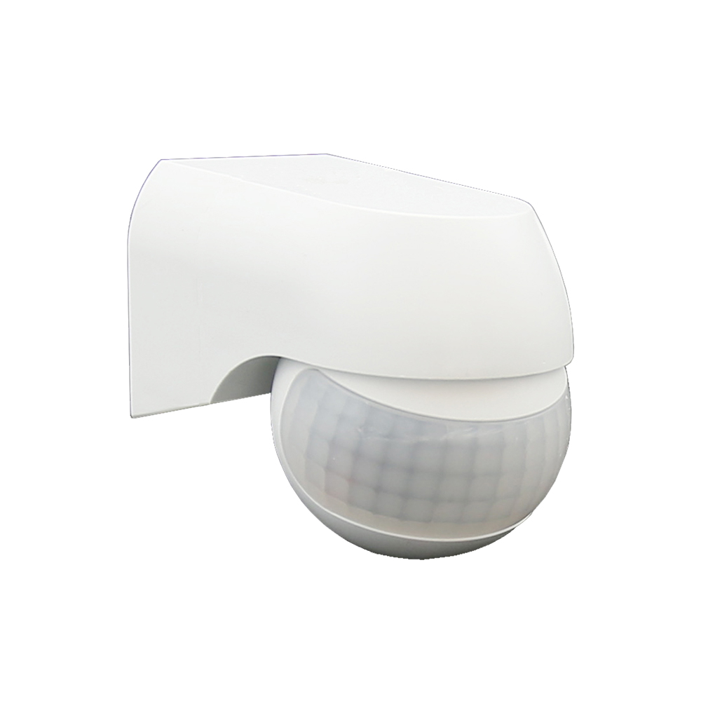 LED PIR senzor gibanja IP54 bela