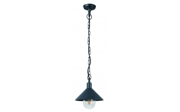 Wall Lamp Aluminium IP44 1xЕ27 BLACK BODY