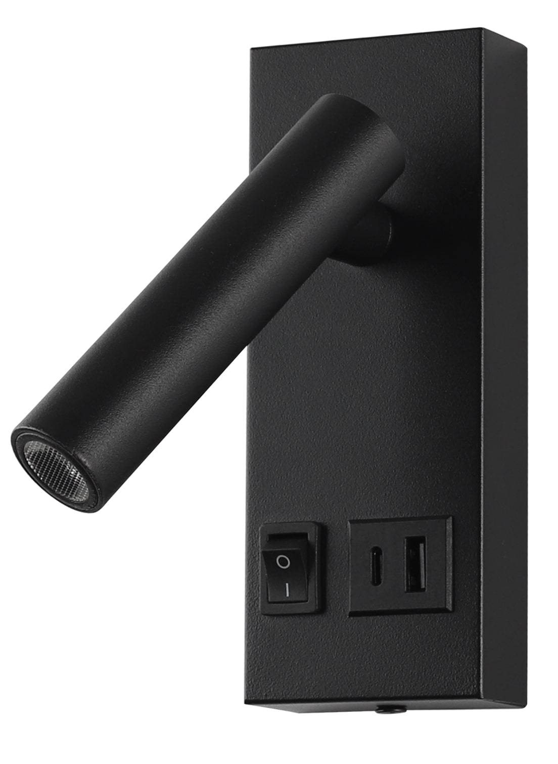 LED omarica svetilka 2W z ON/OFF stikalom + USB črna