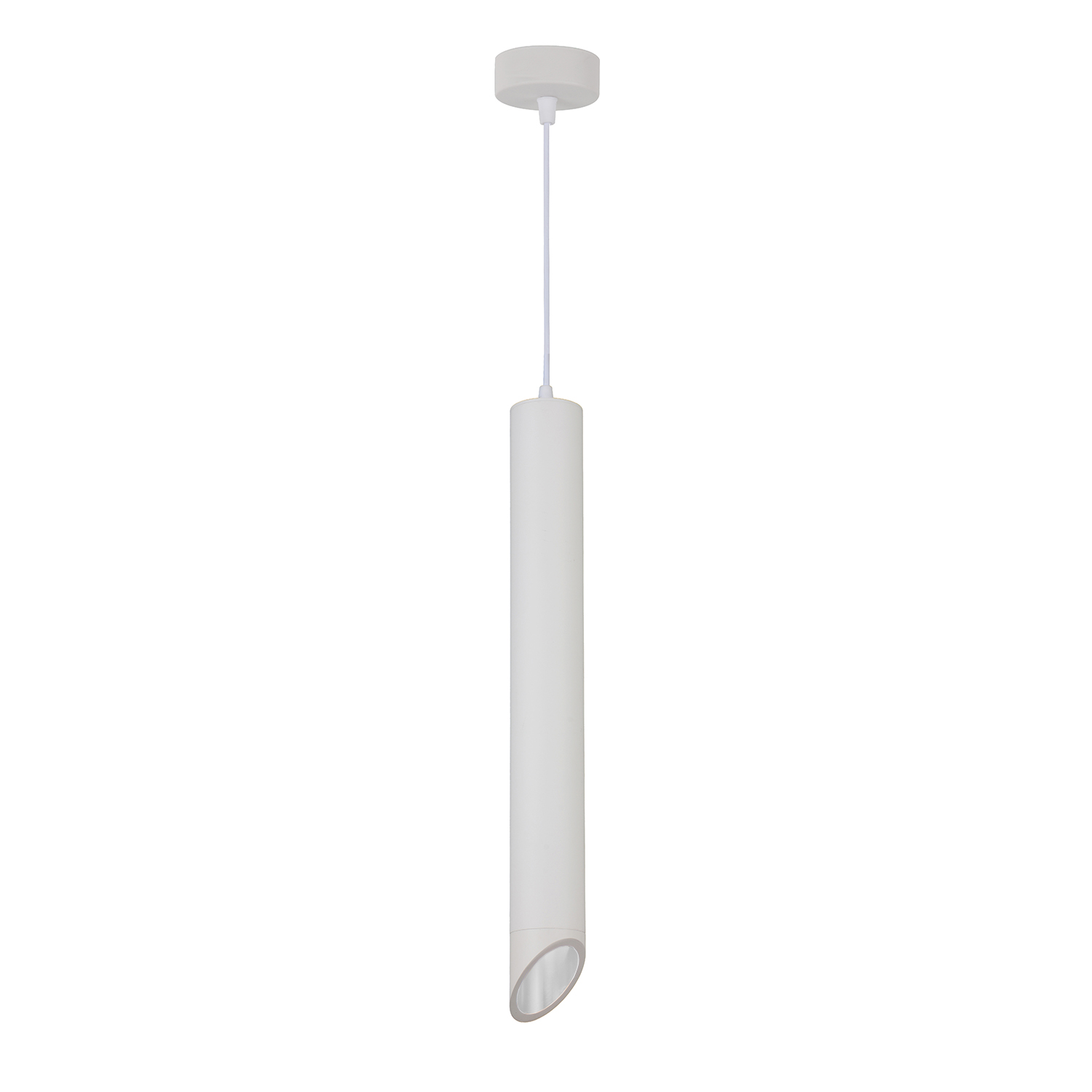 Visilka bela ohišje bela notranjost GU10, MR16 vtičnica