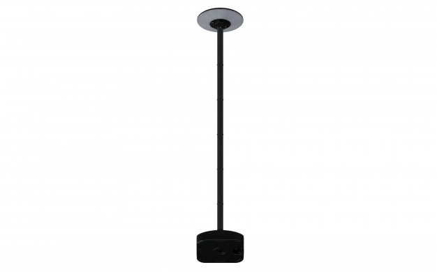 Lampă Solară LED Grădină 15W CCT 3000K-6000K cu Stâlp 2.5m Optonica