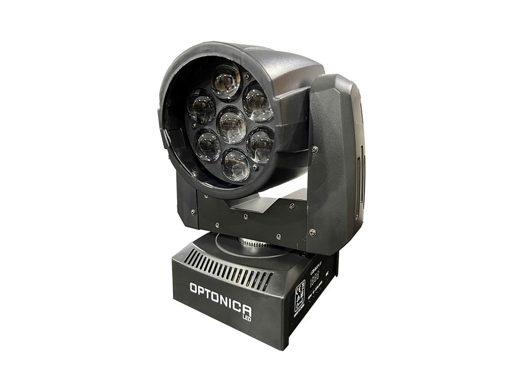 MINI 7x12W LED RGBW premikajoča glava