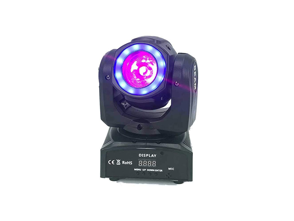 60W RGBW LED s 5050 SMD 3in1 MINI gibljiva glava